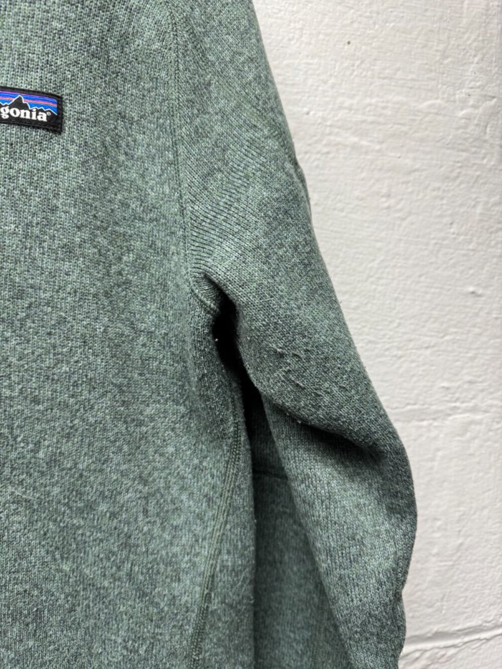 Patagonia Women's Better Sweater 1/4-Zip Fleece - Hemlock Green - Picture 3 of 4